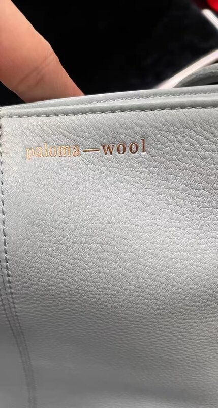 Bolsa de cubo de cuero genuino con borla, diseño de nicho, lirio blanco, mismo Color