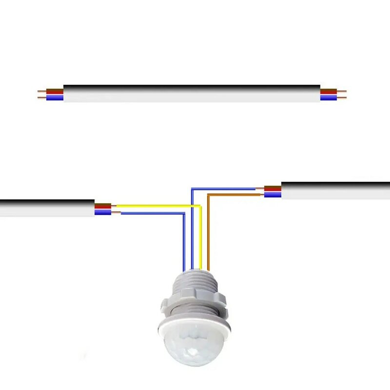 Sakelar Cerdas Detektor Sensor Lampu 110V 220V Led 110V 220V Sensor Inframerah Sakelar Otomatis Inframerah On Off