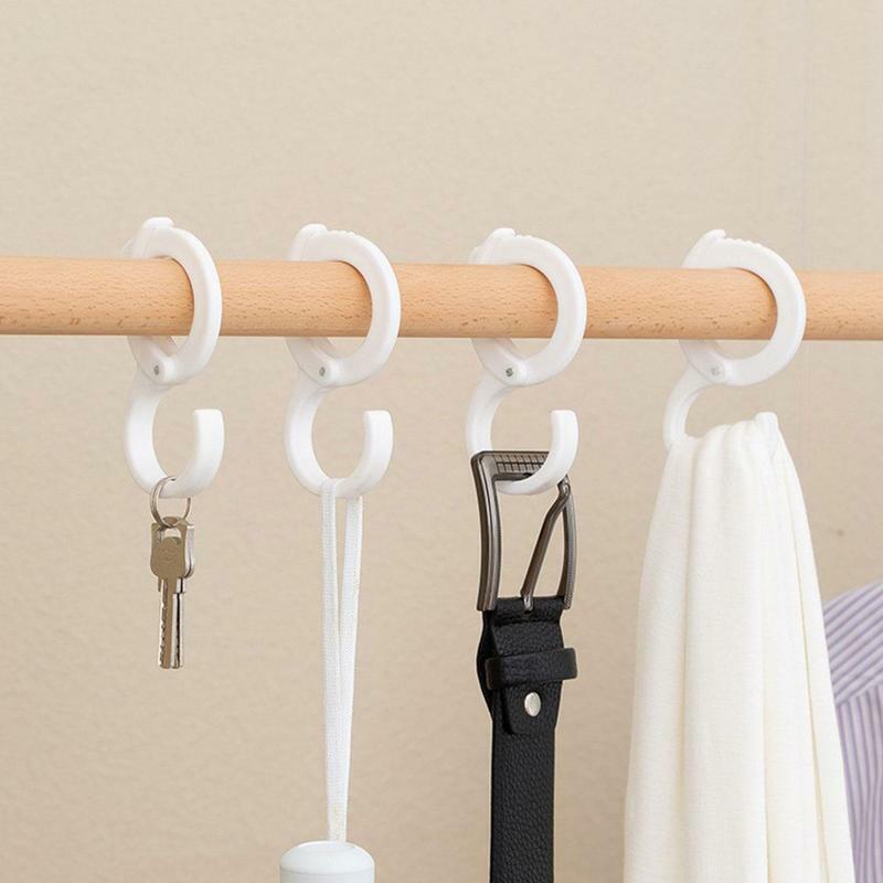S kait dengan gesper nyaman pegangan handuk gantungan mantel untuk dinding dipasang kait tugas berat kait untuk pakaian dalam toilet