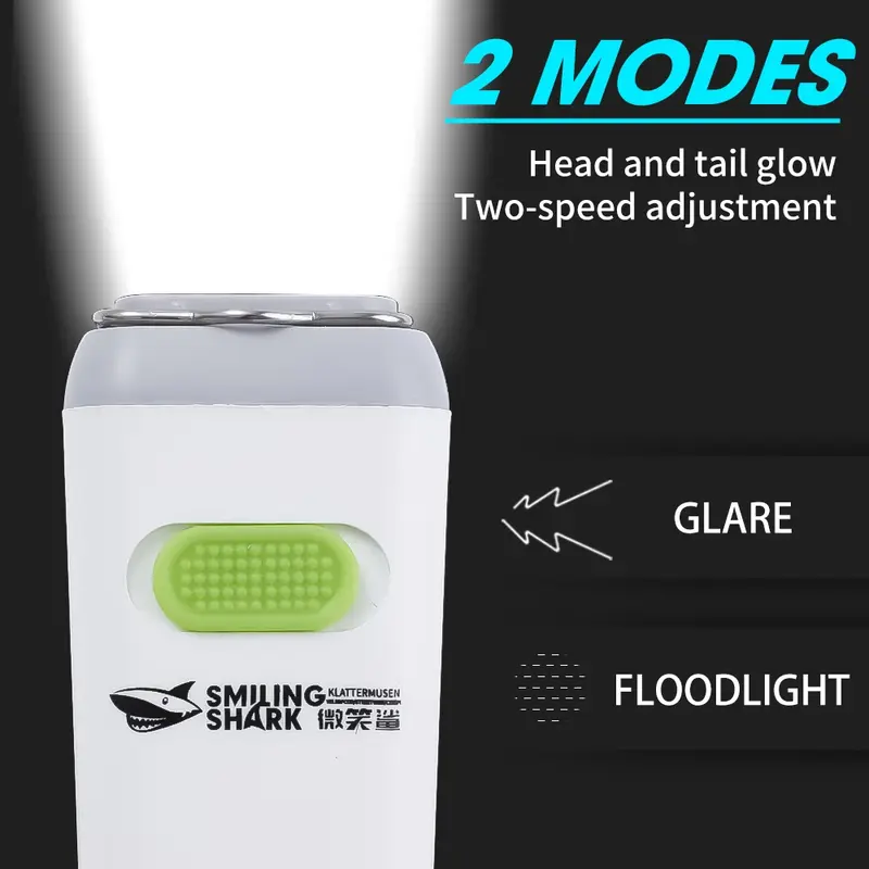 Mini linterna LED potente 2 en 1, resistente al agua, ultrabrillante, recargable por USB, para acampar al aire libre