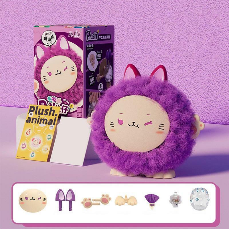 Plush Toy Cute Doll Kids Girl Diy Plush Toy Kawaii Room Decoration Children Gift Couple Birthday Toys Gift