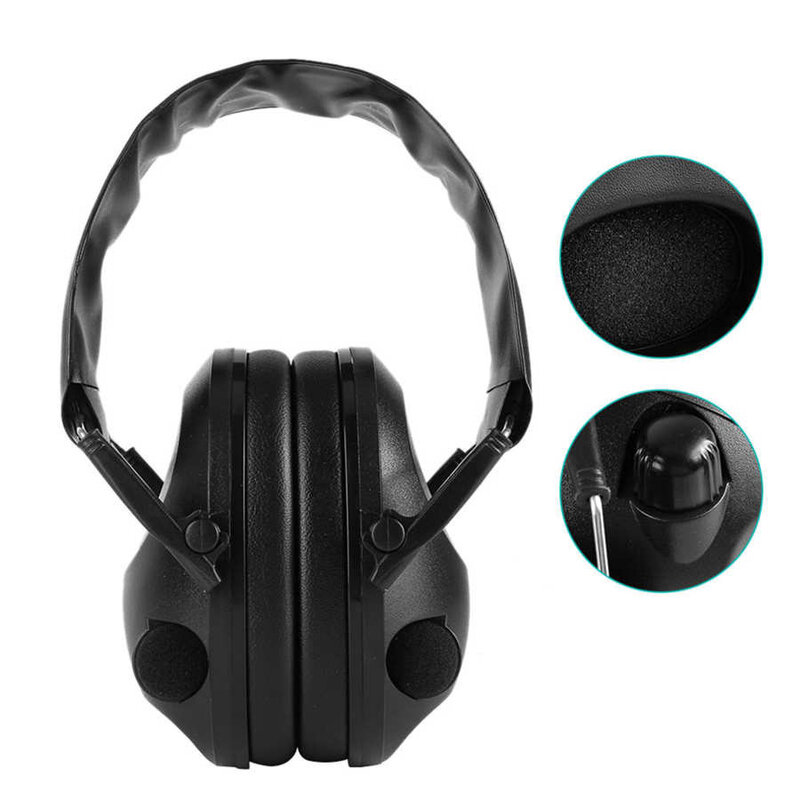 Anti-Noise Audio Headphones Tactical Shooting Headphones Electronic Earmuffs for Sports Hunting Outdoor Sports