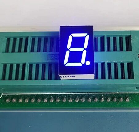 5 szt. Niebieska 7-segmentowa lampa z wyświetlaczem LED 0.28 cali 0.36 cali 0.56 cali 3-bitowa 4-bitowa anoda katodowa 8 cyfr świetlny wyświetlacz cyfrowa rurka LED