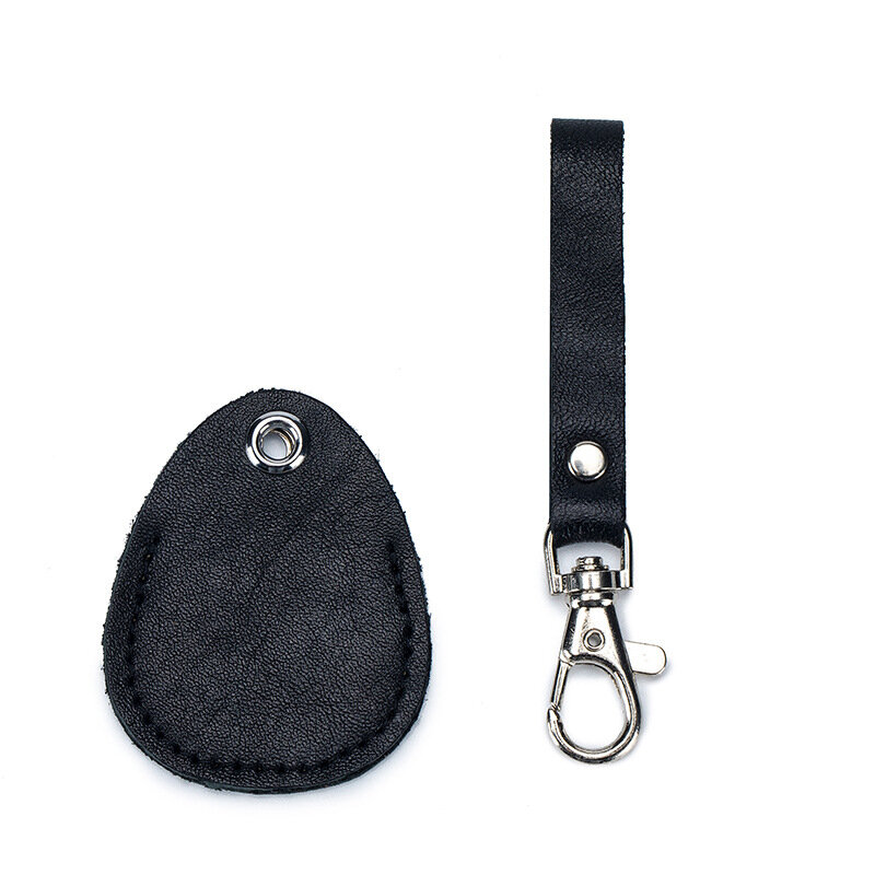 Card Cover for Airtags Protective GPS Case High Quality Leather Keychain for Apple Anti-lost Tracker Locator Device Accessories
