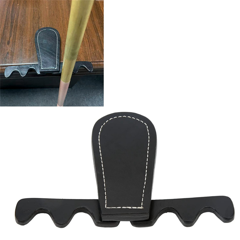Cue Support Bar Foldable 4 Holes Snooker Stick Holder for Pool Table