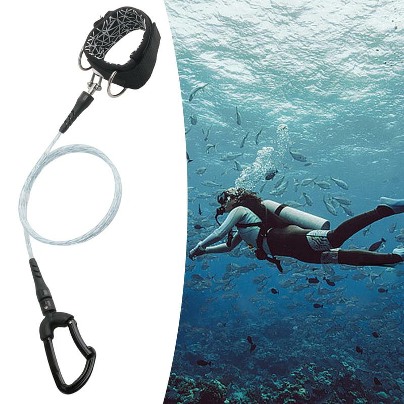 Freediving-Correa de cuerda de buceo, cuerda de fuerza de ruptura