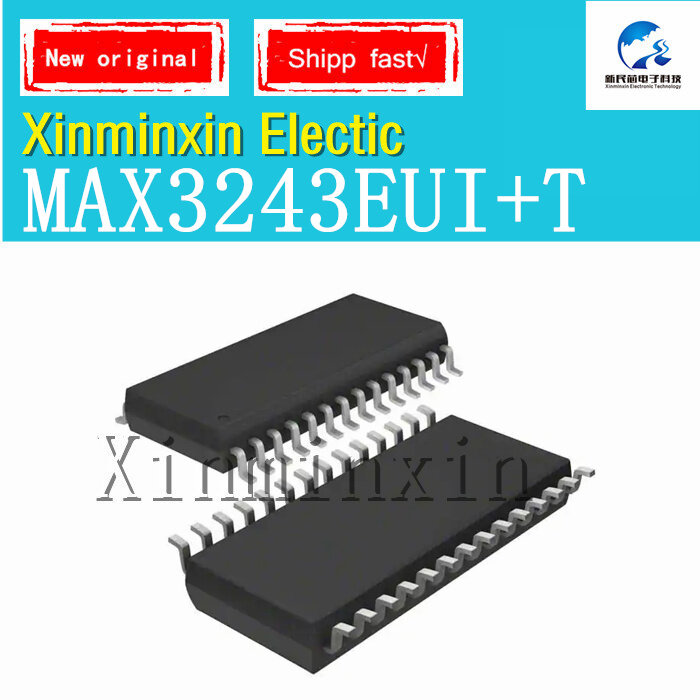 1 pçs/lote max3243eui + t max3243eui max3243 tsop28 smd ic chip novo original