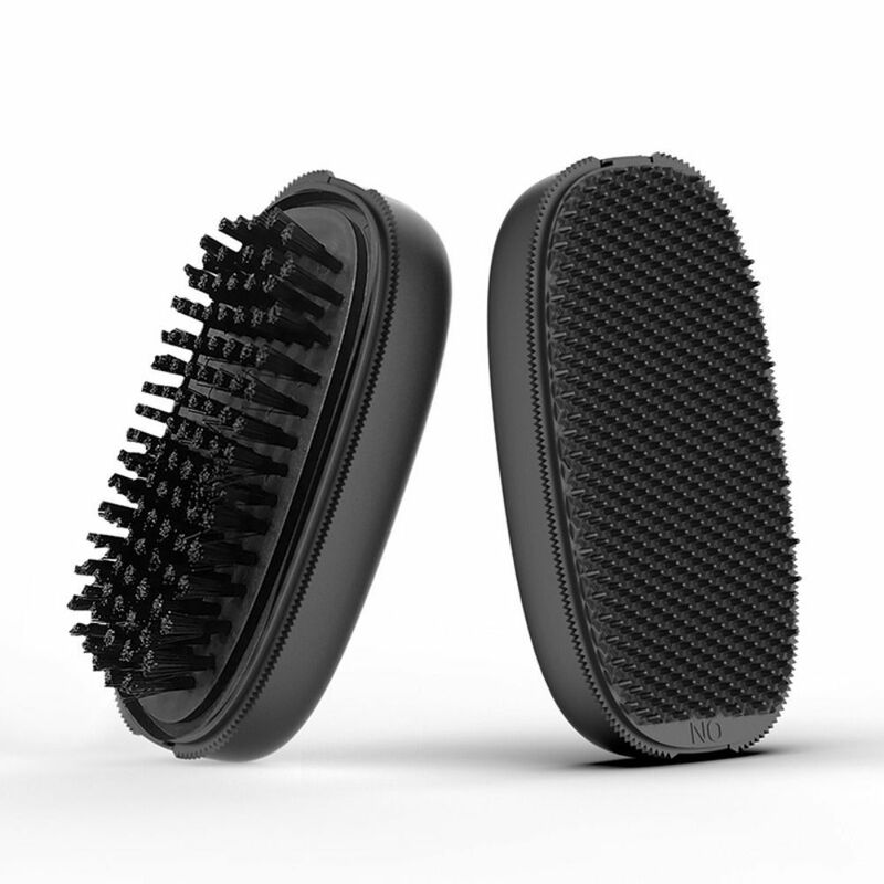 Cleaning Flea Horse Grooming Brush Tick Removal Multi-function Puppy Hair Comb Black Nursing Cattle Tail Combs
