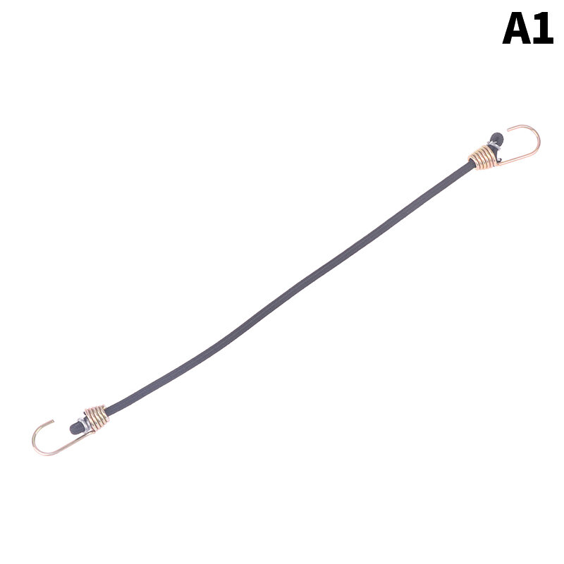 Tali kait bagasi tugas berat, tali kait kabel Bungee elastis 30cm peregangan tali tenda aksesoris luar ruangan