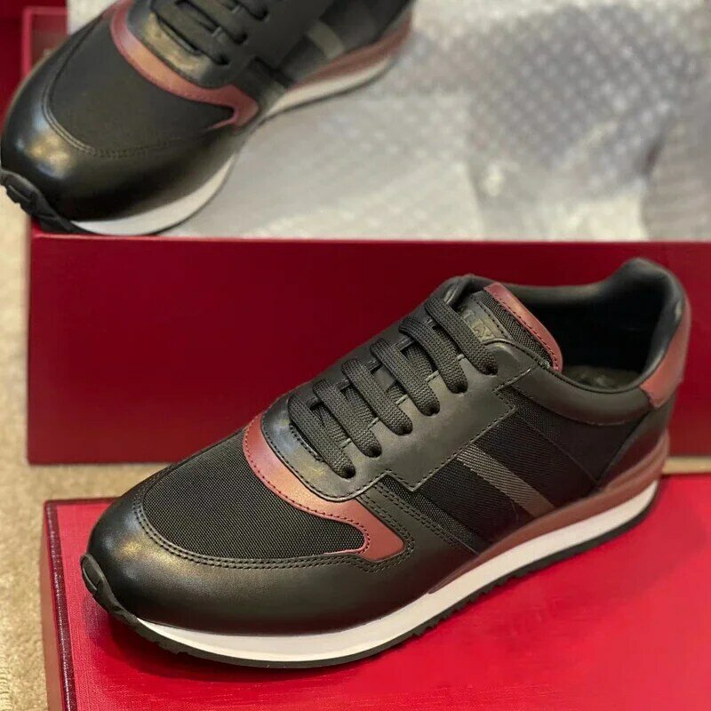 Superb Craftsmanship Astar Leather and Fabric Sneakers Platform Walking Thick soled Korean favorite comfortable casual shoes