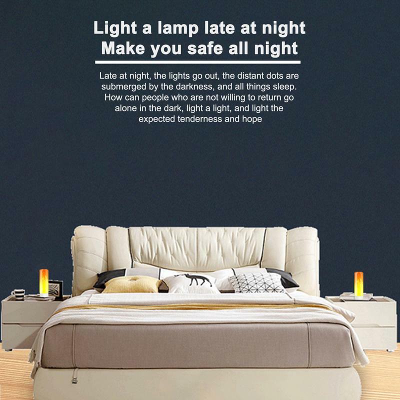 Bombilla LED con efecto de llama, luces de chimenea de ambiente cálido para habitación, fiesta, Bar, decoración tipo fuego