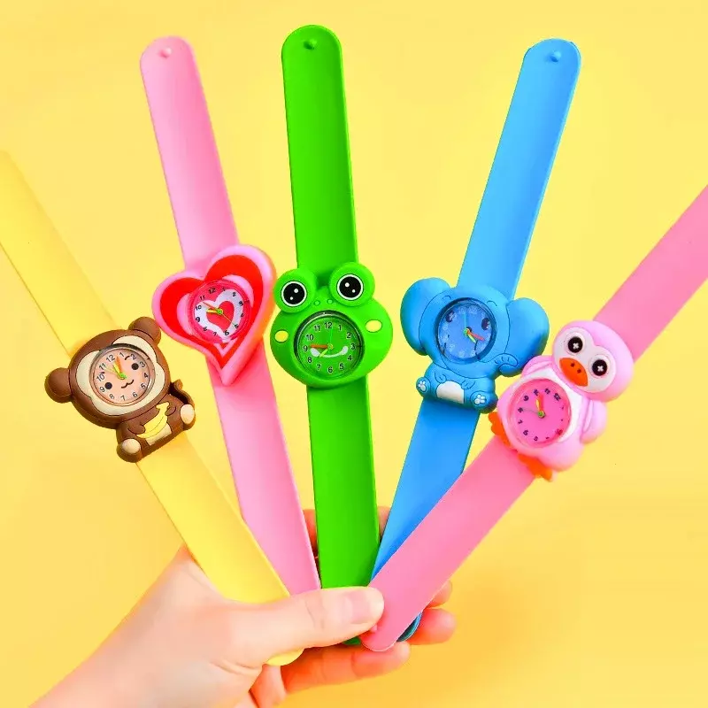 Kinderen Horloges 3D Cartoon Kids Slap Horloges Kid Baby Horloge Klok Kind Quartz Horloge Voor Meisjes Jongens Kerst geschenken