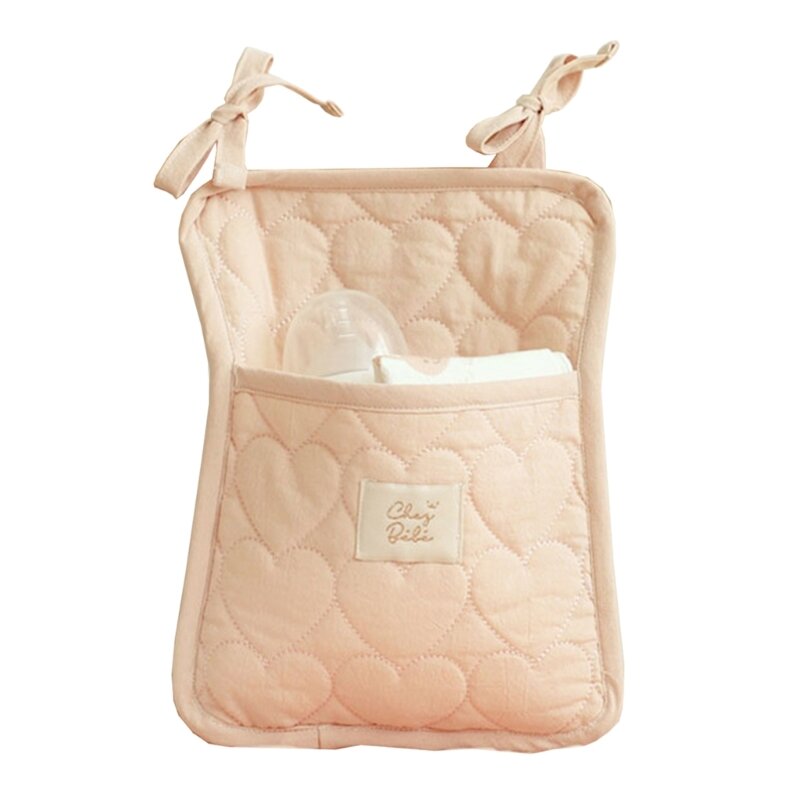 Сумка-Органайзер для детской кроватки, прикроватная сумка для подгузников, сумка для хранения детских принадлежностей, постельное белье для детской кроватки
