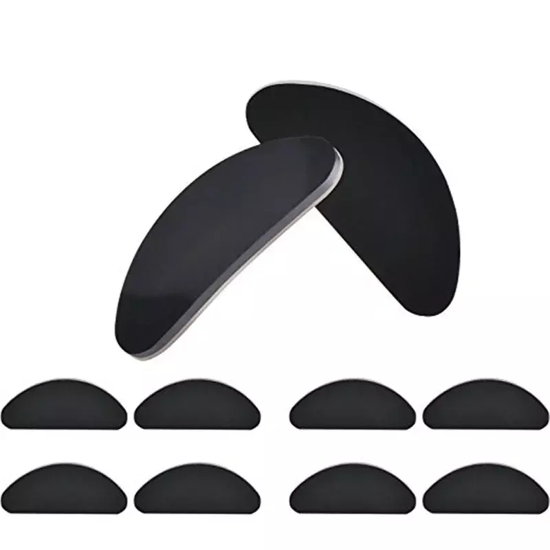 Glasses Nose Pads Adhesive Silicone Nose Pads Non-slip White Thin Nosepads for Glasses Eyeglasses Eyewear Accessories