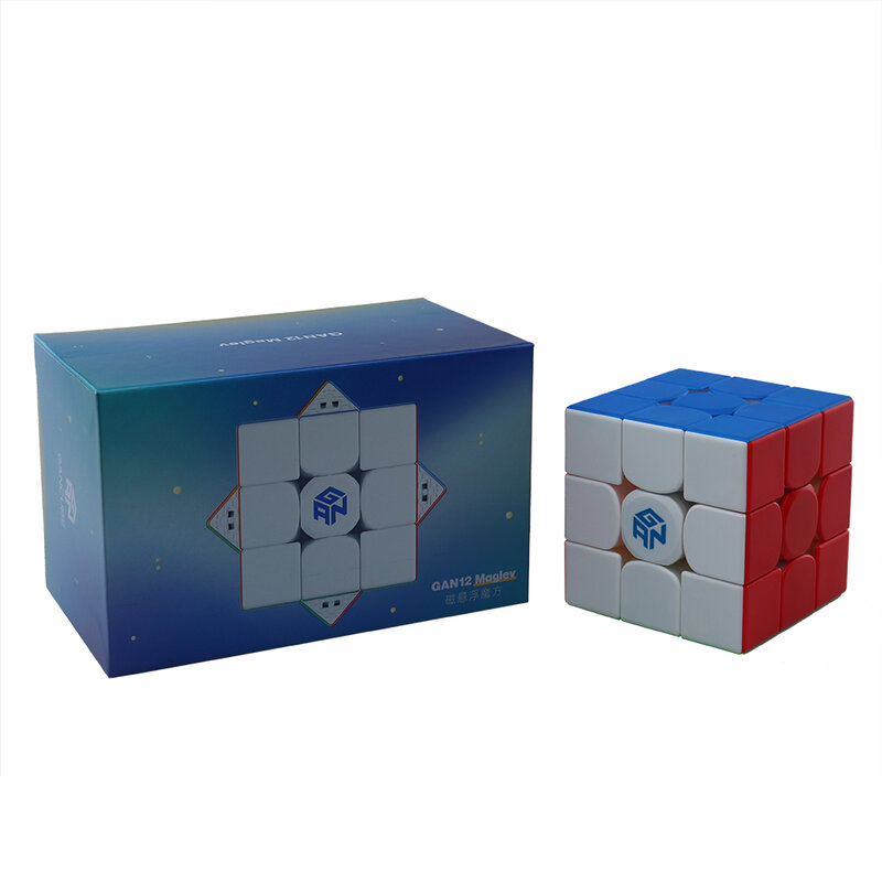 GAN Levitação Magnética Fidget Brinquedos, Cubo de Velocidade Mágica, Gan 12 Maglev UV 3x3, Gan 12 M Pro Puzzle