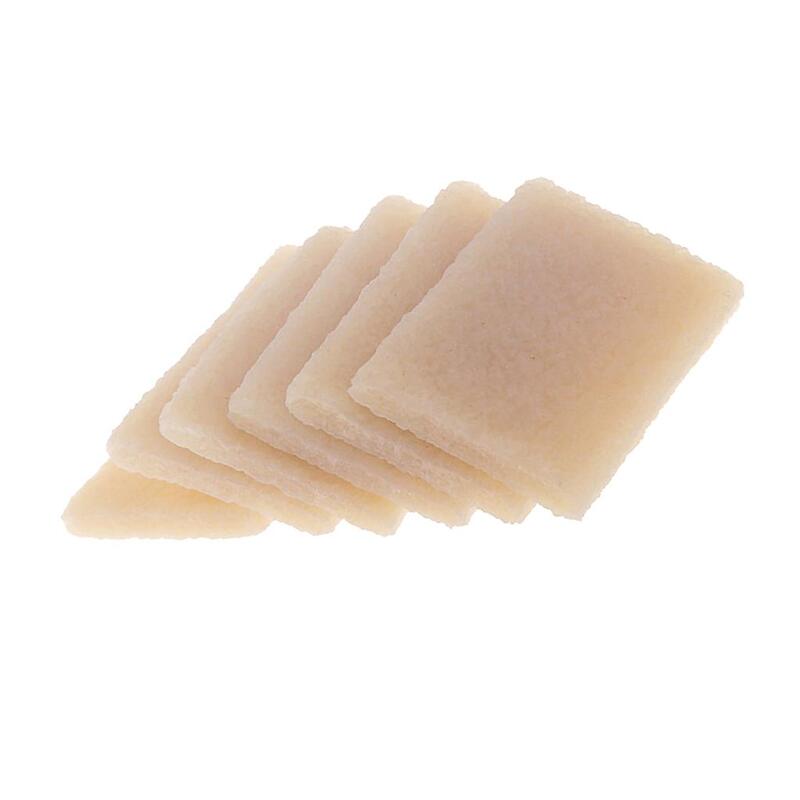 6 Pieces Rubber Dirt Wheeler Cleaning Sponge Cleaning Radizer for Leather
