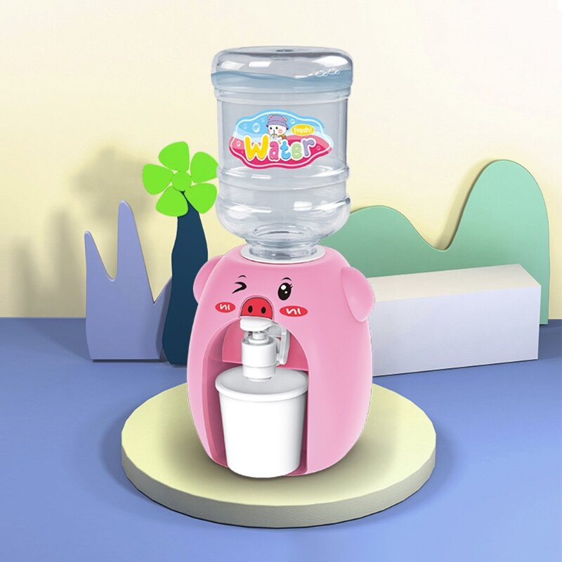 Mini Drinkwaterdispenser Speelgoedkeuken voor Speelhuis Speelgoed Simulatie Waterdispenser Leuk voor Speelhuis Servies voor K