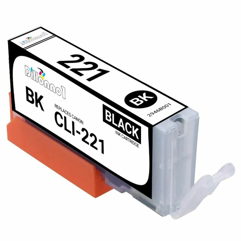 印刷機用インクカートリッジPGI-220およびCLI-221インチ,canon用,pm560,MP620,10個