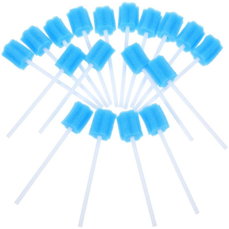Healifty-Bicarbonate Gum Gum Toothpicks, Esponjas Descartáveis, Dente Forma Toothpicks, 100pcs