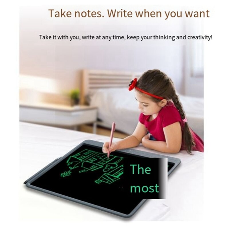 21 Cal LCD tablica do pisania ręcznego tablica do pisania dla dzieci monochromatyczny tablica do malowania Graffiti pisma