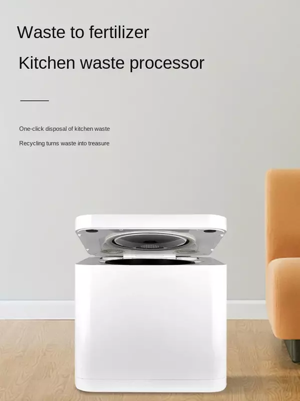 Urządzenie do usuwania śmieci odpady kuchenne kompostownik organiczny nawóz domowy inteligentny cichy bez zapachu nie jest wymagana instalacja