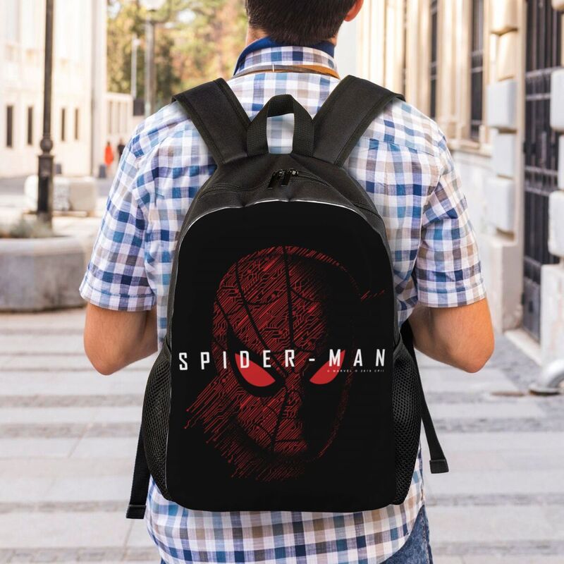 Niestandardowa plecak męski pająka dla kobiet wodoodporna torba szkolna z nadrukiem torba studencka