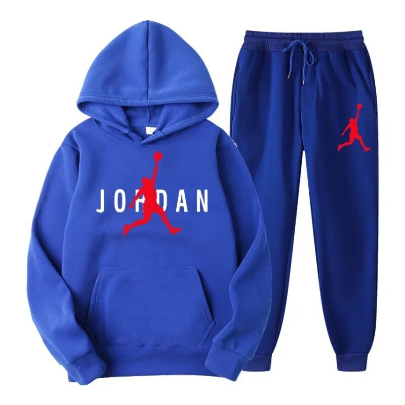 2023 New Fashion Men's and Women's Sportswear Brand Set+High Quality Autumn and Winter Showcase Casual Jogging Set