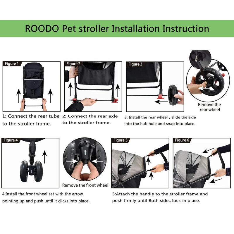 Прогулочная коляска для домашних животных, Легкая Складная портативная компактная прогулочная коляска для щенков, 30 фунтов
