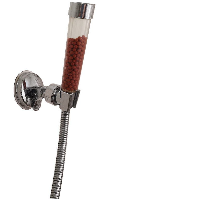 Ventosa a vácuo cabeça de chuveiro titular ajustável suporte fixado na parede do banheiro spa universal dispositivo elétrico