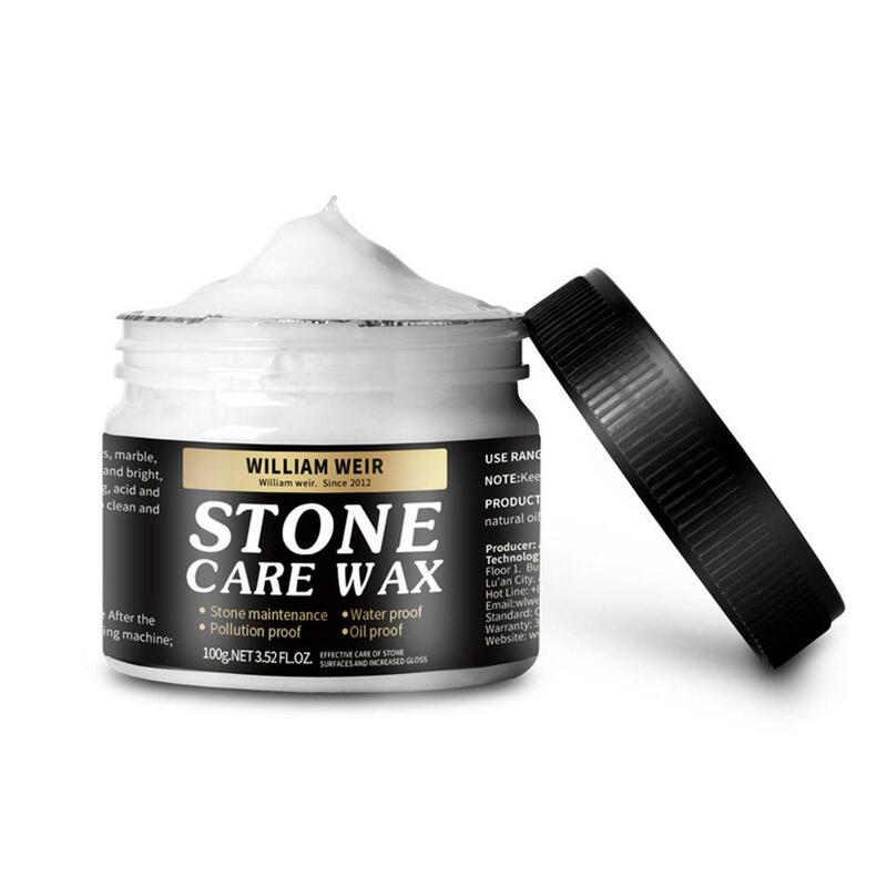 100g marmurowego polerowanie wosku kamiennego wosku do pielęgnacji kamienna podłoga oszklenia płytka ceramiczna wosku do granit marmur steatytu Quar Z9T3