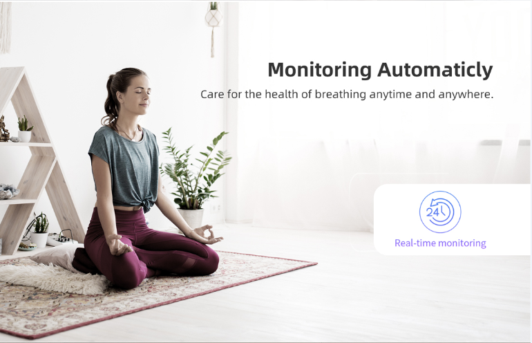 Wall mount smart carbon monoxide detector alarm co2 sensor air quality monitoring with sound alarm
