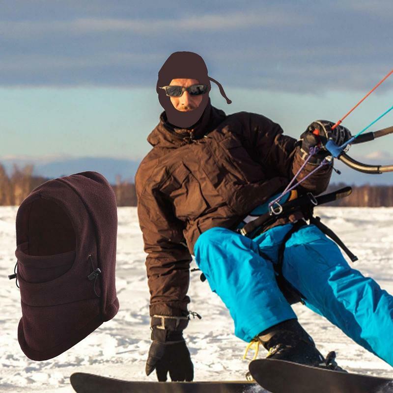 Thermische Gezichtsbedekking Winterkap Voor Dames Skibedekking Koud Weer Uitrusting Voor Skiën Buiten Winddicht
