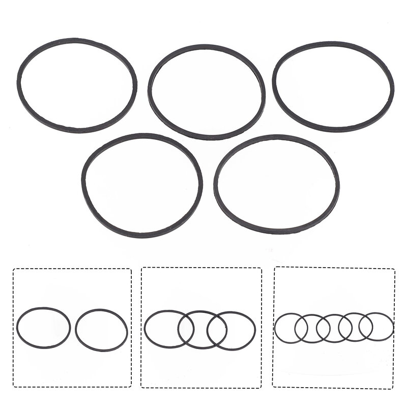 5pc Carburetor Float Bowl Gaskets O-Ring For Carb #693981 280492 Carburetor Lawn Mower Garden Tool  Practical To Use Made Of