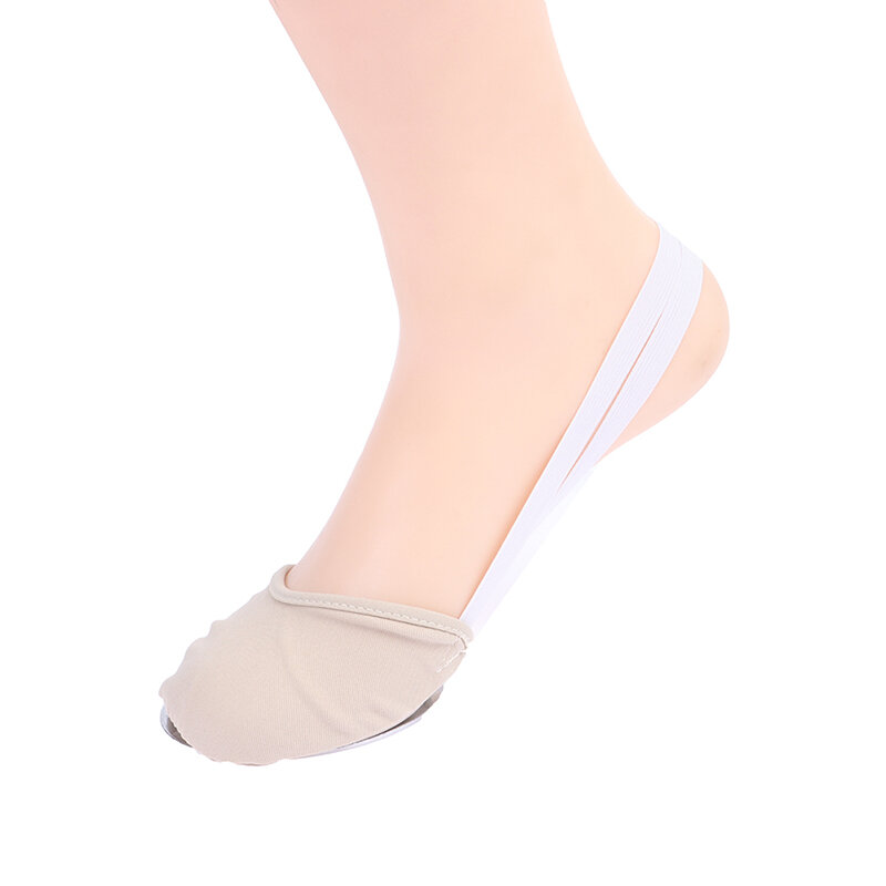 1 paio di scarpe da ginnastica ritmiche a mezza lunghezza calde scarpe da ginnastica per adulti per bambini scarpe da ballo morbide da ballo beige