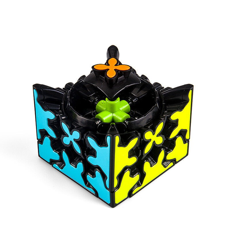 Cubo mágico Mofangge Speed Gear, esfera cilíndrica Pyramind, profesional, juguetes de la serie de rompecabezas, engranaje 3x3x3, el más nuevo