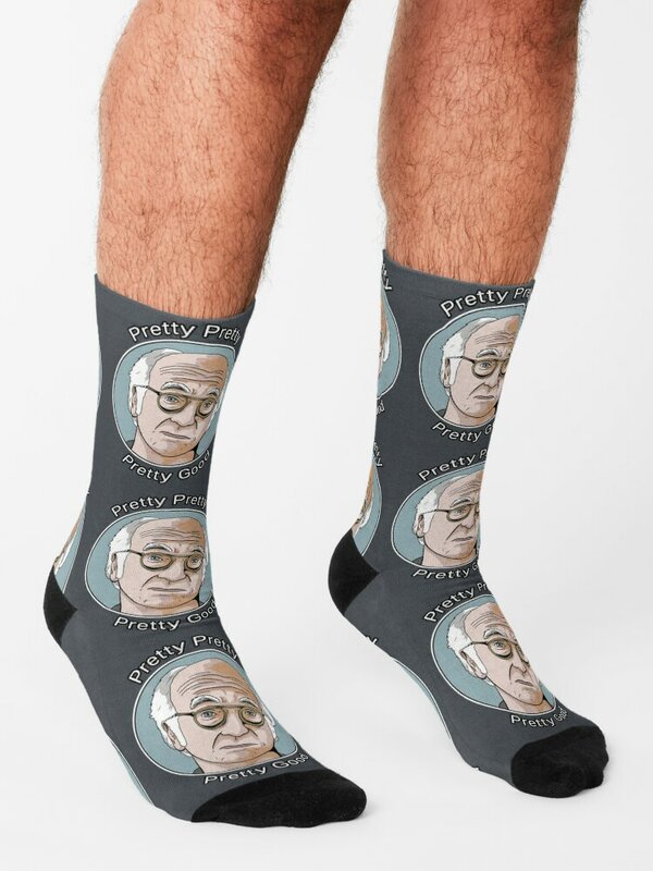 Larry David-ziemlich gute Socken lustiges Geschenk bewegliche Strümpfe farbige Socken für Frauen Männer