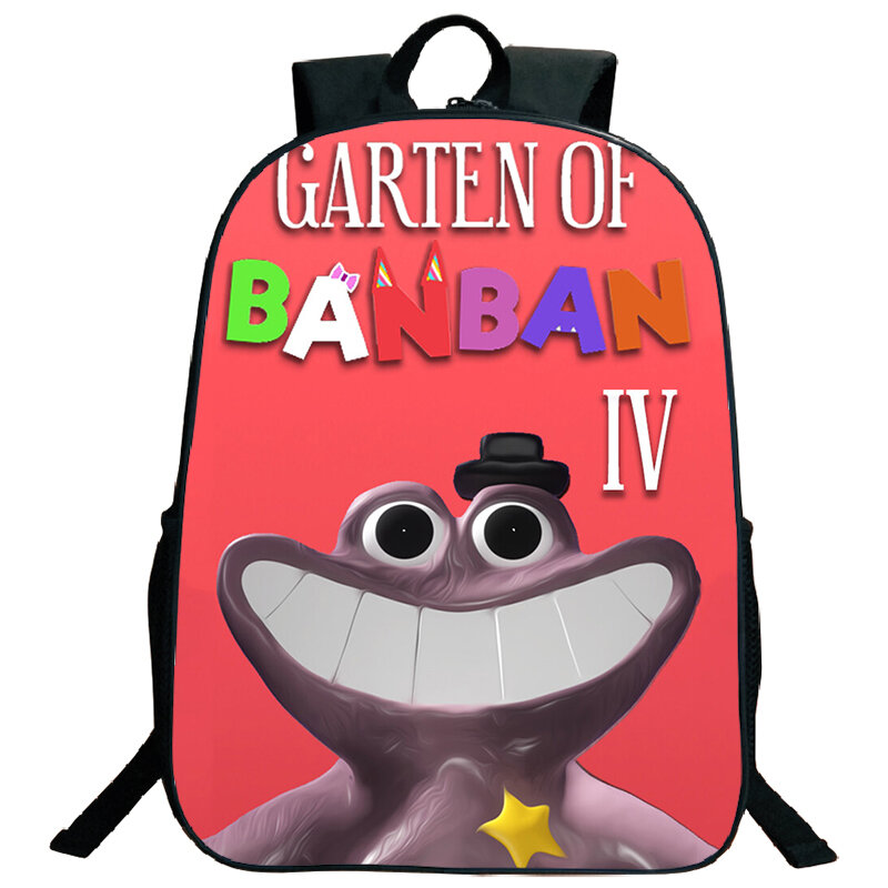 Mochila de dibujos animados Garten Of Banban para niños, Bolsa Escolar de Anime, bolsas escolares para estudiantes, bolsa de viaje de gran capacidad