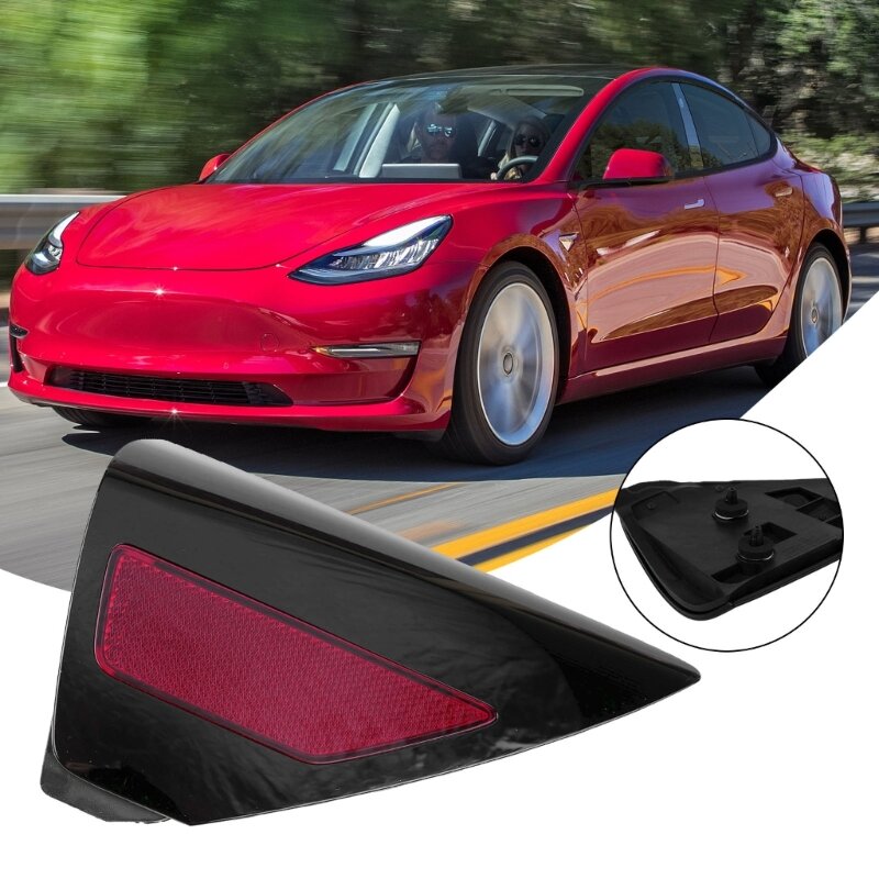 BF88 Electric Vehicle Charging Port Base Cover Compatible For Model 3/Y 1518783-00-A Rear Tail Lamp Exterior Trim Panel Plate