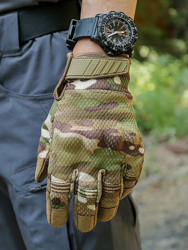 All finger tactical gloves, touch screen anti slip