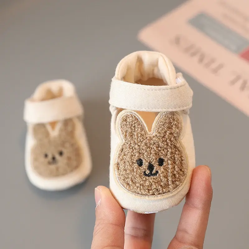 Toddler Newborn Baby Shoes Boys' Girls' Slippers Prewalker Casual Shoes  Winter Small Animals First Walkers