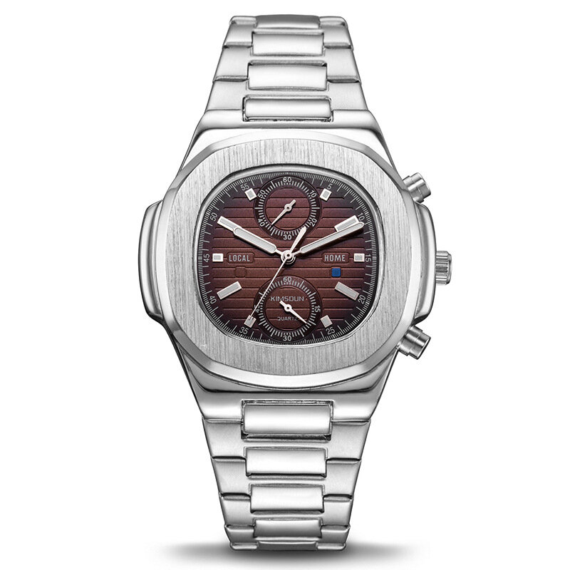 럭셔리 밀리터리 시계 남자를위한 최고 브랜드 크로노 그래프 쿼츠 시계 빛나는 시계 남성 시계 손목 시계 Reloj Hombre 도매
