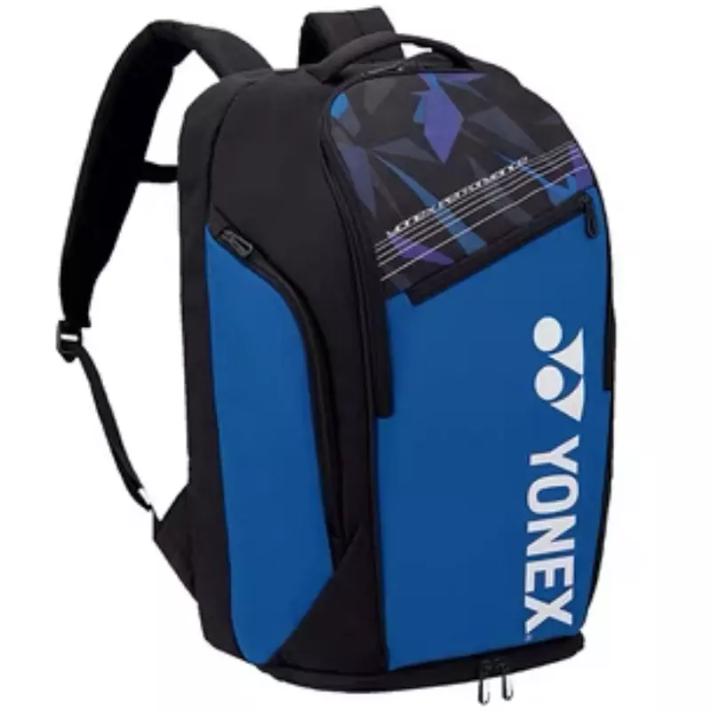 Yonex-حقيبة رياضية متعددة الوظائف مع مقصورة للأحذية ، حقيبة ظهر تنس الريشة ، تحمل ما يصل إلى 3 مضارب ، حقيقية ،