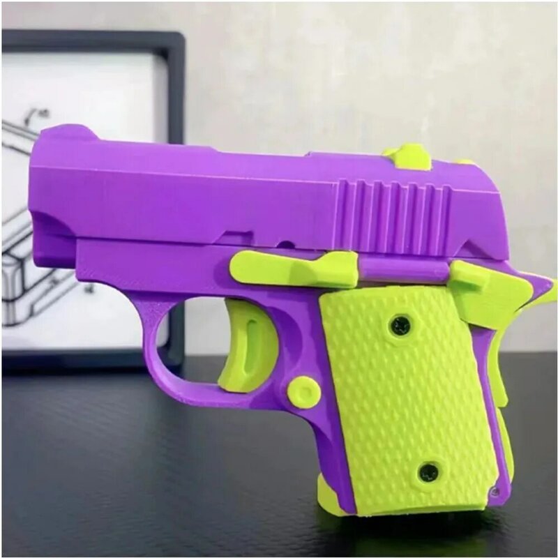 3D ใหม่ปืนกดแรงโน้มถ่วงสำหรับเด็กและผู้ใหญ่โมเดล Relief ของเล่นสำหรับเด็ก