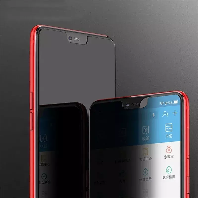 3 Stück Sichtschutz für Xiaomi Redmi A1 12c 10c 10a 9t 9c 9a 8 Anti-Spion gehärtetes Glas für Redmi K40 K50 K60 Pro Glas