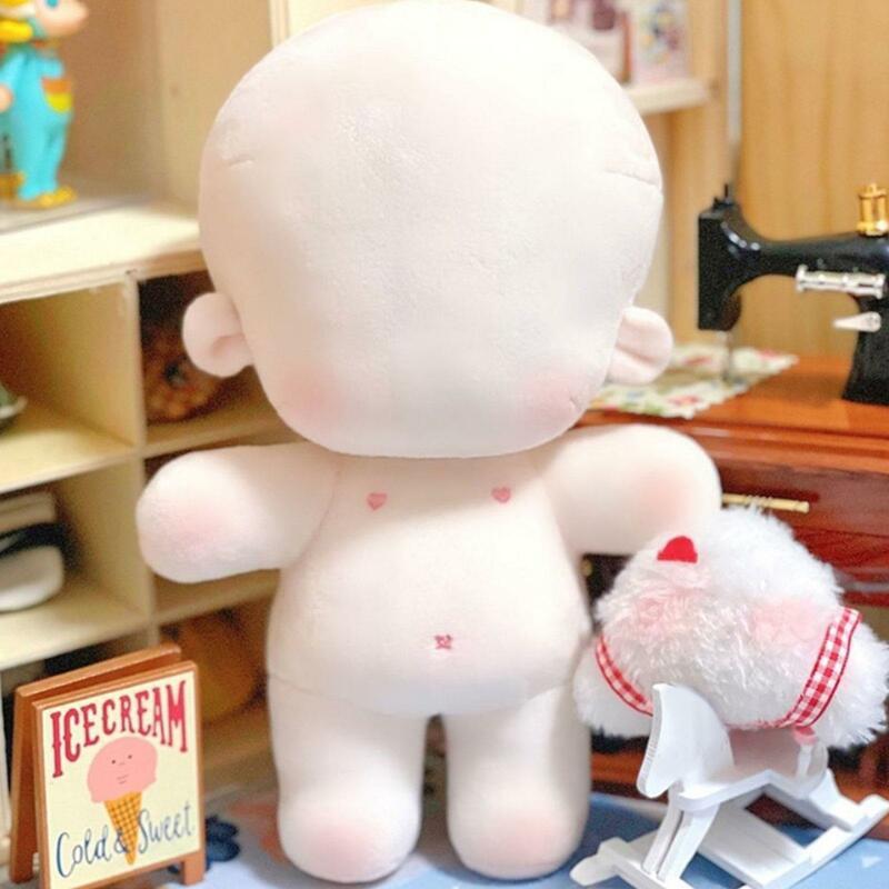 20/15 Cm Handmade DIY Plush Baby Dolls Kit Molds Blank Embroidery Or Unembroidery Stuffed Plush Toys Mini Handmade Doll For Gift