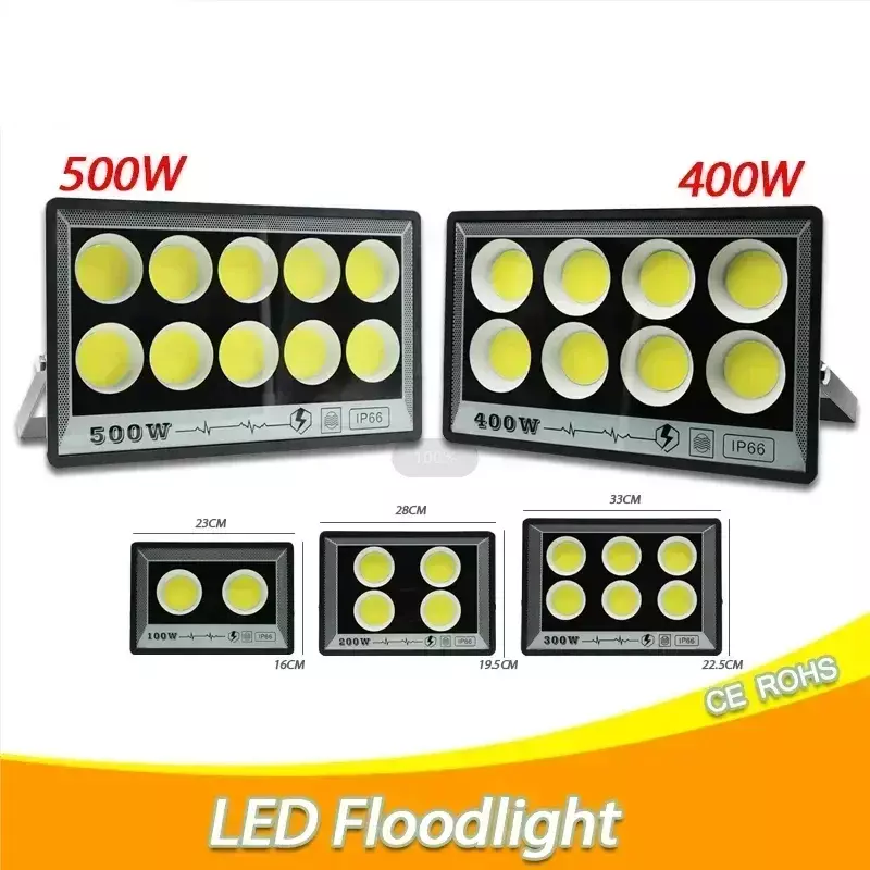 LED防水フラッドライトプロジェクター,高輝度屋外ガーデンプロジェクター,照明スポットライト,ウォールフラッド,50w,100w,200w,300w,500w