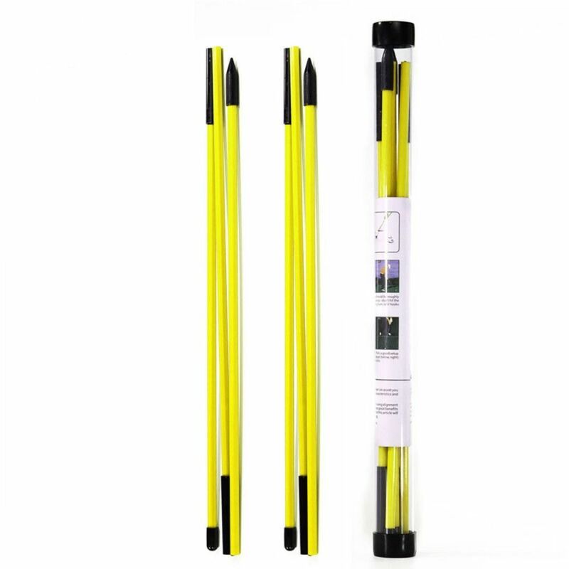 Collapsible Golf Alignment Sticks Improve Golf Level Folding Folding Direction Indicator Stick Lightweight Not Easy To Break
