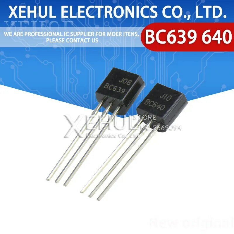 100PCS Transistor BC640 BC639 (BC640+BC639) TO92 each 50pcs