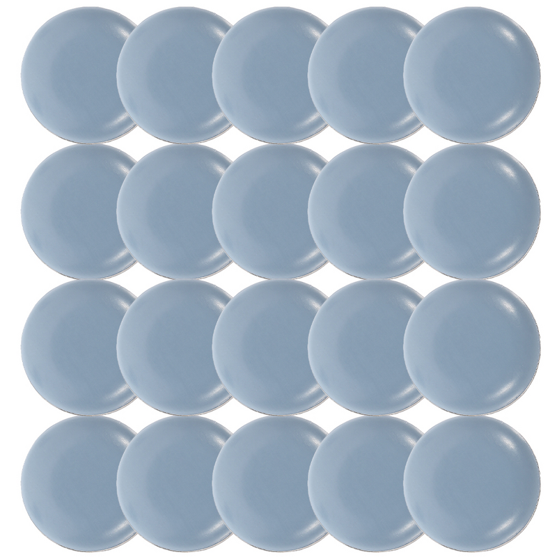 20 Pcs Round Self-adhesive Silent Table and Chair Foot Pads to Assist Sliding Mats Furniture Cushion Moving Sliders