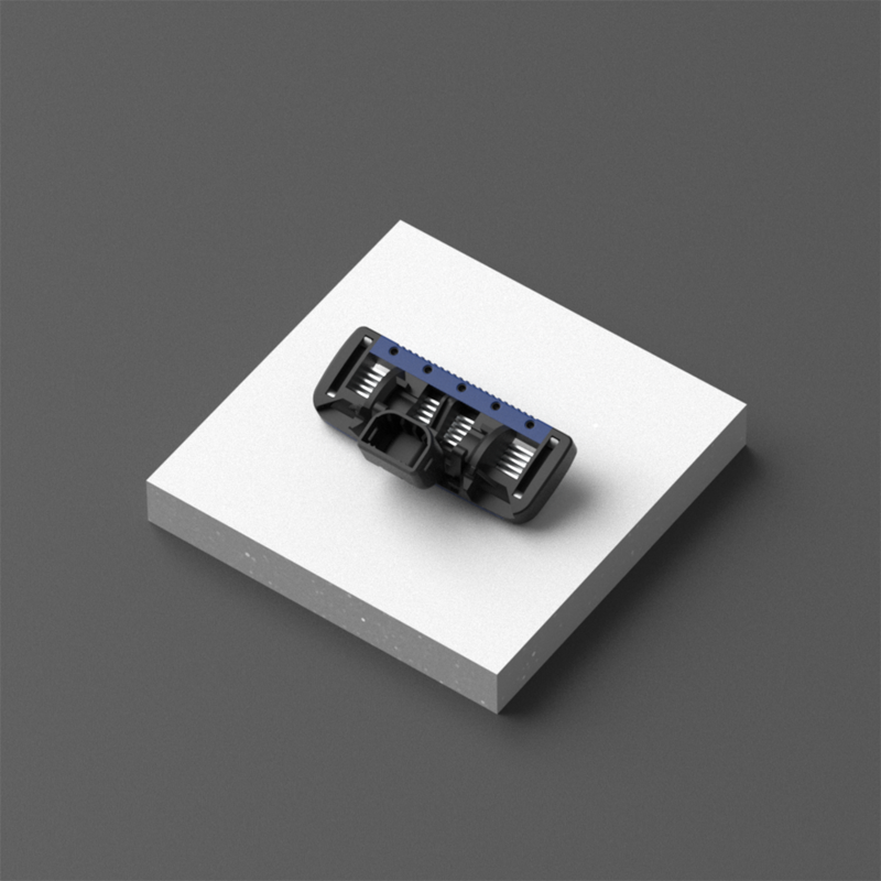 Colorlamb 2Pcs Mannen Scheermes Cartridges Refill 5 Layer Bladen Martensitic Rvs Vervanging Voor Mannelijke